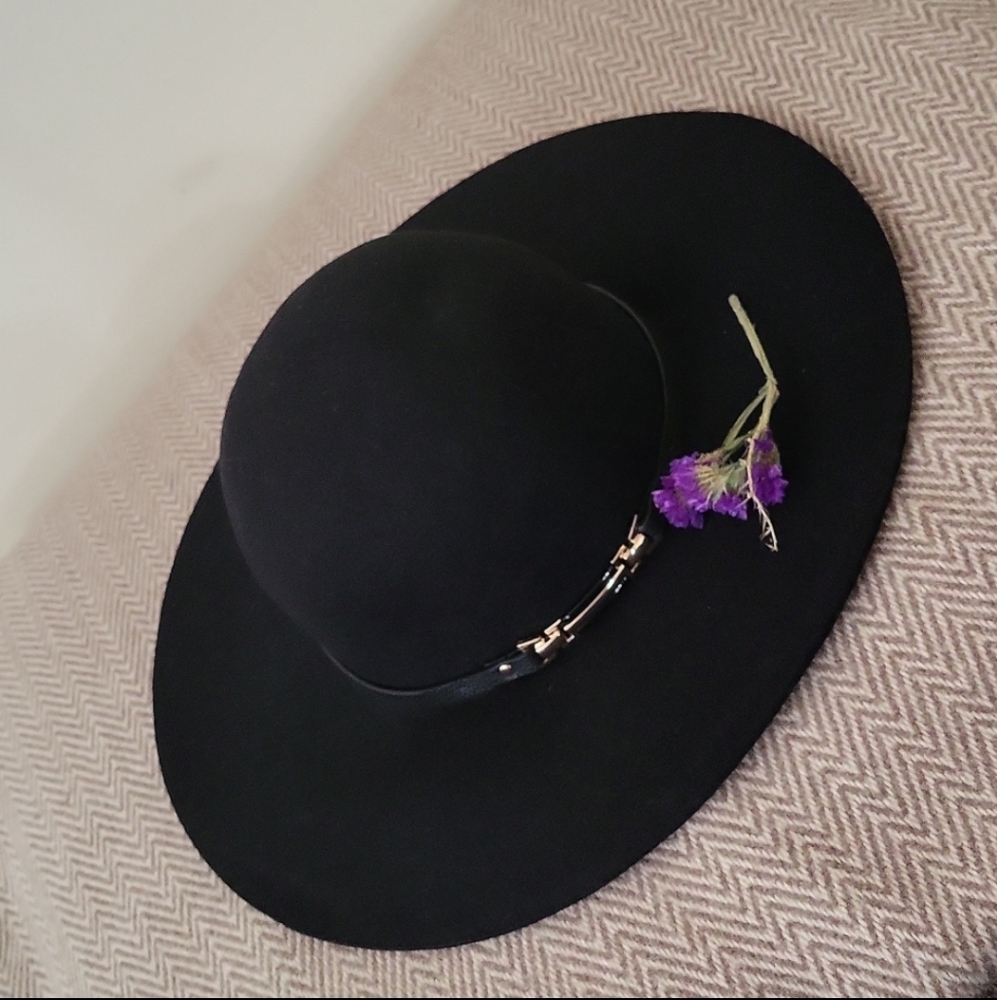 House of Harlow 1960 Wool Felt Fedora in Black